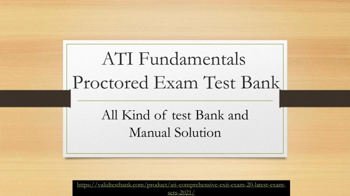 Ati critical thinking exit exam test bank