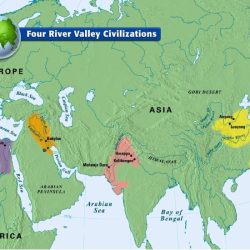 Civilizations ancient river valley four mesopotamian