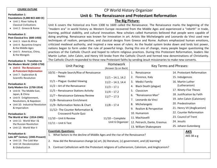 The protestant reformation worksheet answers